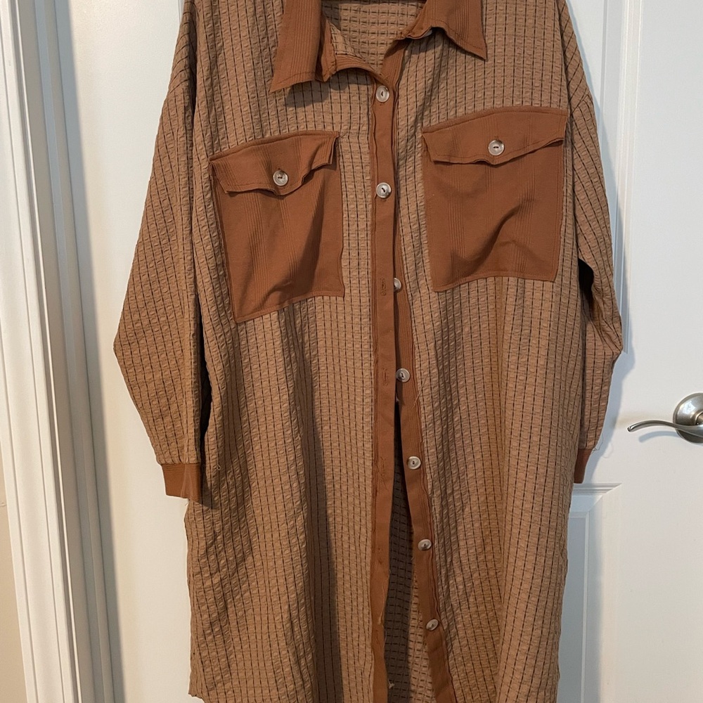 Women’s maxi shacket Bucketlist